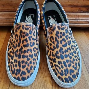 Leopard Slip on Vans